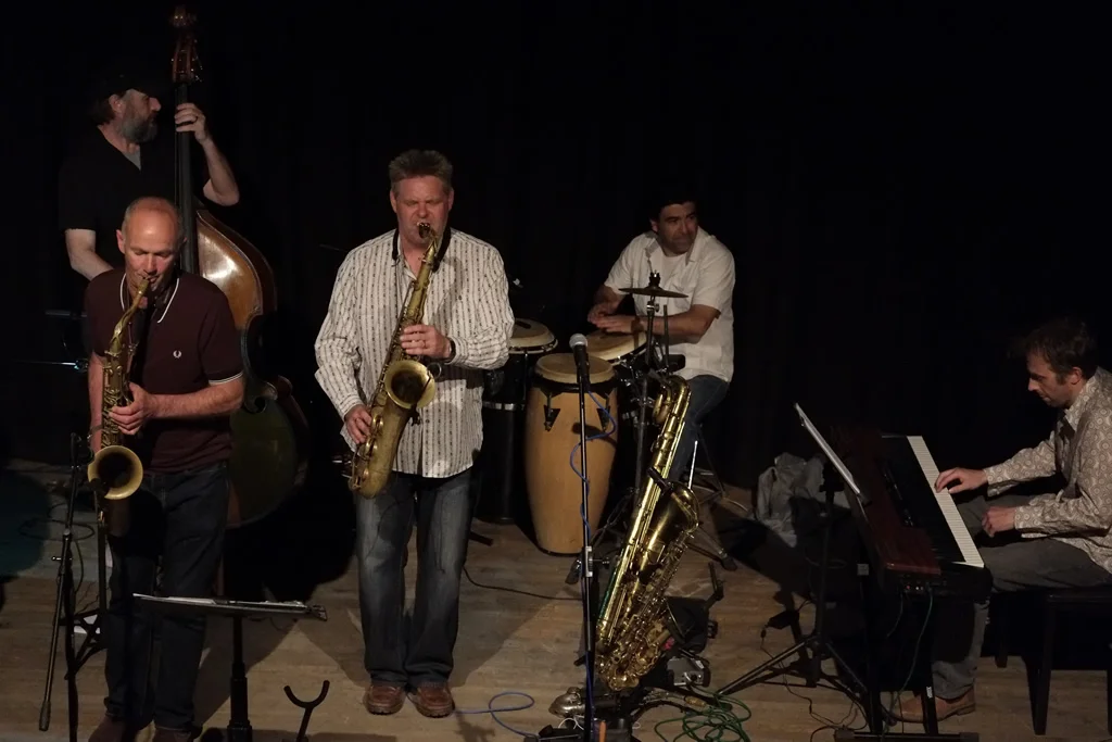 The Alley Cats and guests